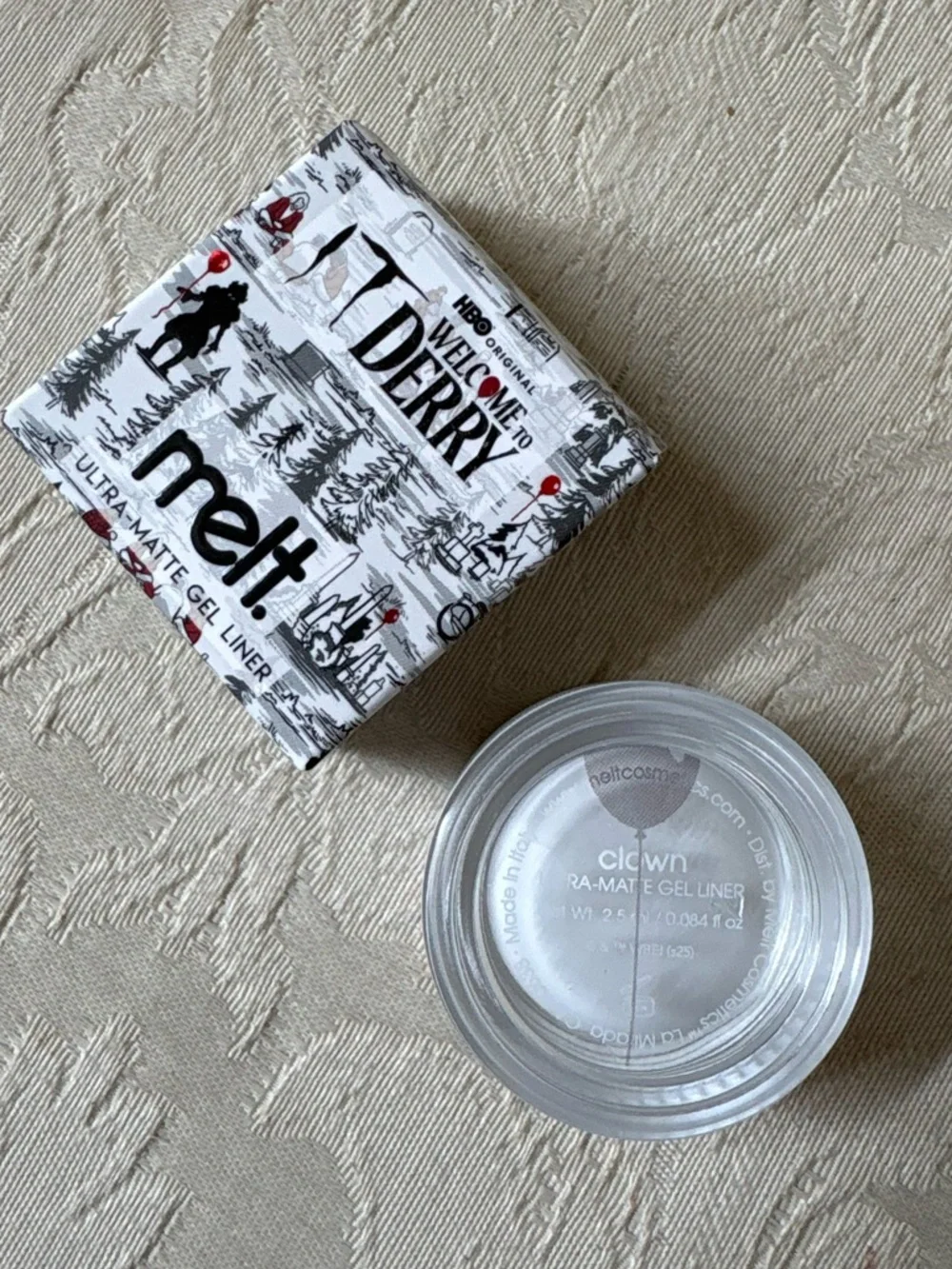 Melt Cosmetics It Welcome to Derry Ultra Matte Gel EyeLiner in Clown BNIB